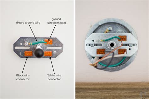 installing vanity light without junction box